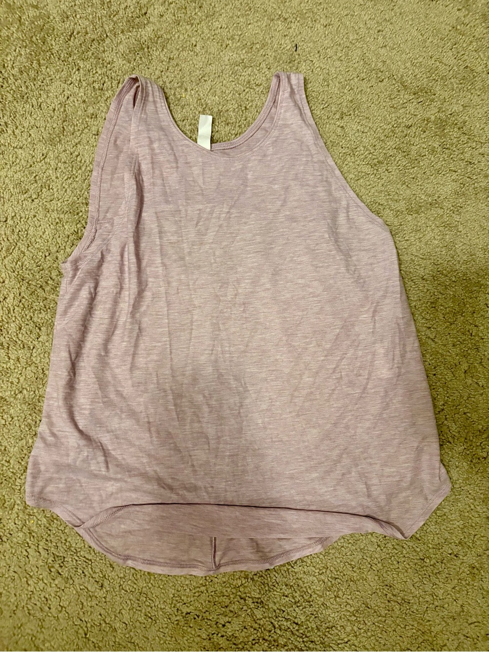 Under Armour Mauve Scoop Neck Women's Tank Top
